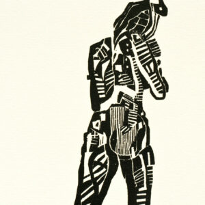 Rycina drzeworytu Dualizm