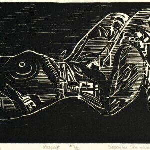 Rycina drzeworytu Podarunek