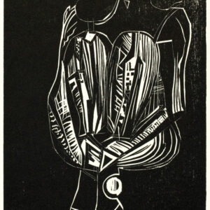 Rycina drzeworytu Zbłąkana